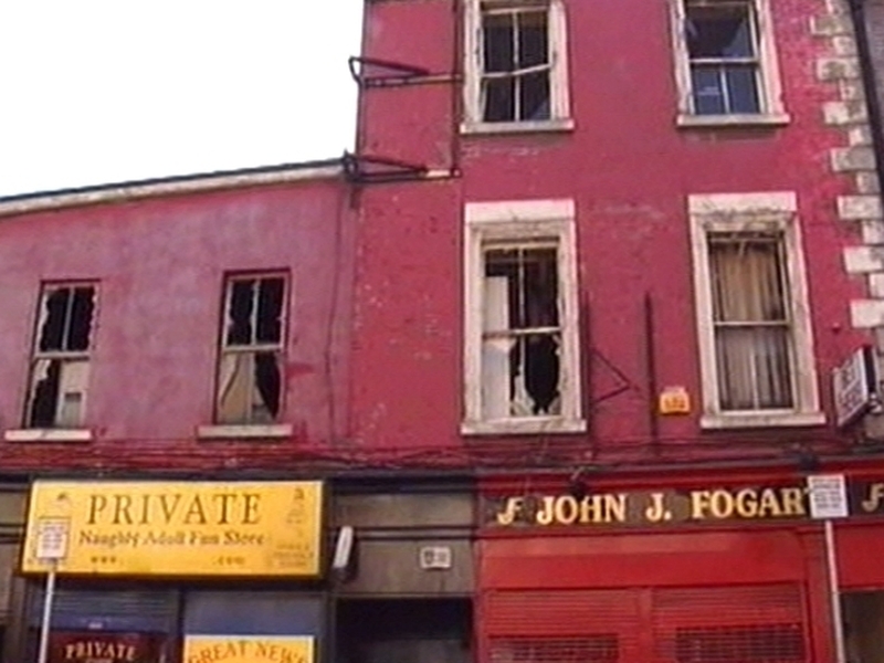 Aungier Street - Fire broke out last night