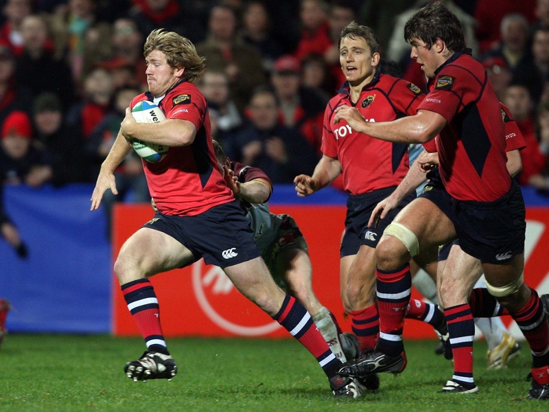 Kyriacou, playing for Munster in his loan spell at the Province
