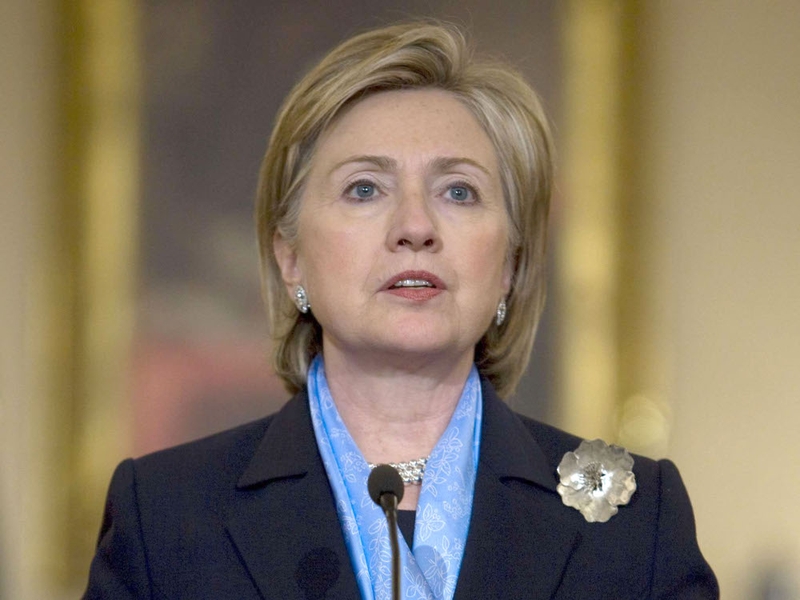 Hillary Clinton - Echoed Obama's sentiments