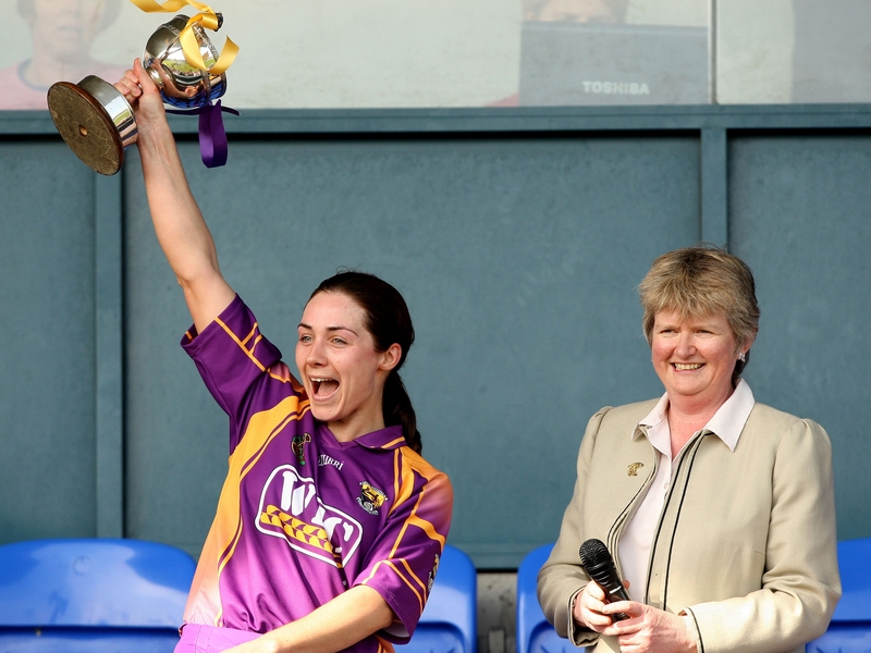 Aoife O'Connor led her team to glory in the NL Division One final