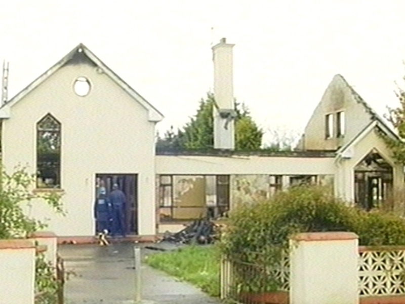 Briarshill - Homes damaged in arson attack