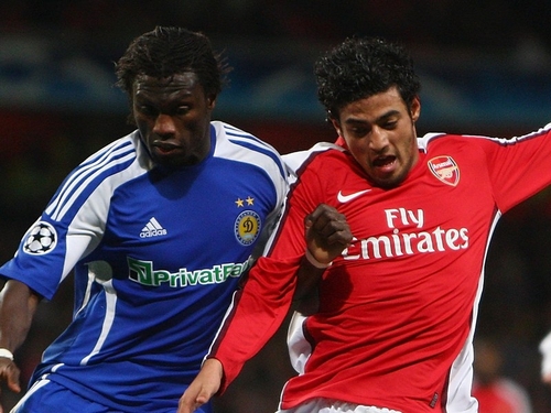 Carlos Vela (r) was involved in a swine flu scare