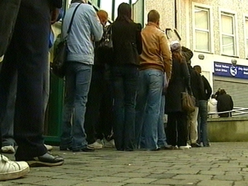 Unemployed - Figures 87% higher than July last year