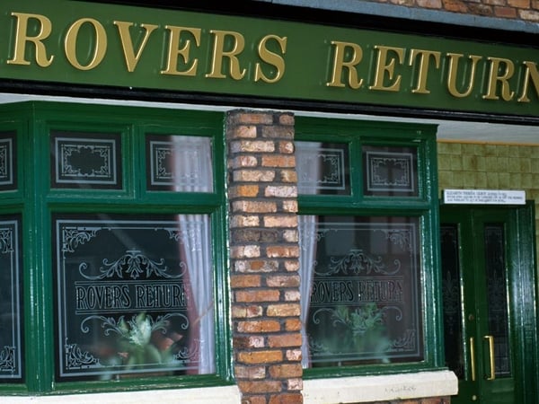 Accident on the Coronation Street set
