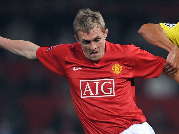 Darren Fletcher hot out at the referee after Scotland lost 4-0