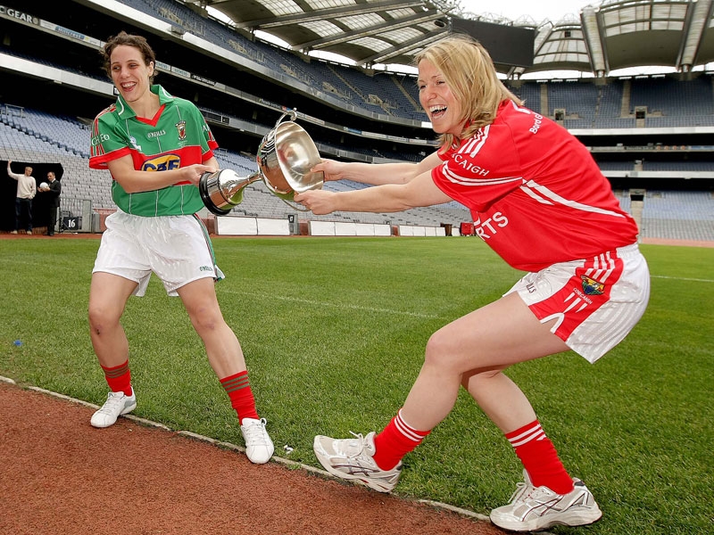 Mayo's Martha Carter and Cork's Mary O'Connor