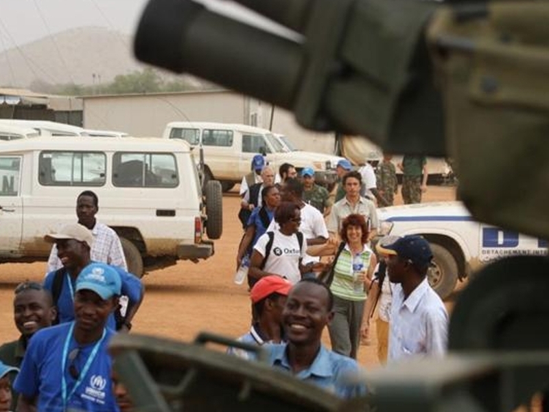 Chad - NGO workers move to Camp Ciara