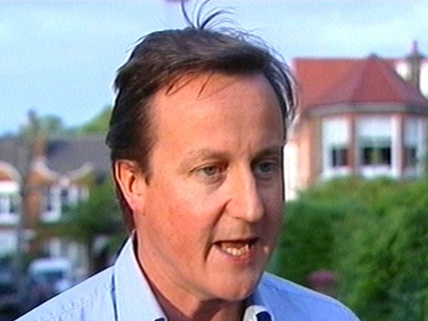 David Cameron - 'No change in policy'