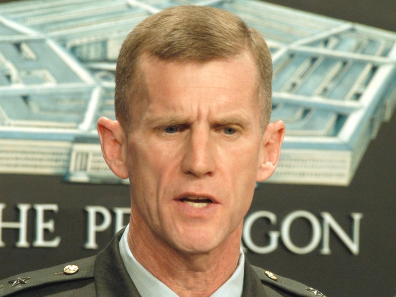 General Stanley McChrystal - Appeals for more troops