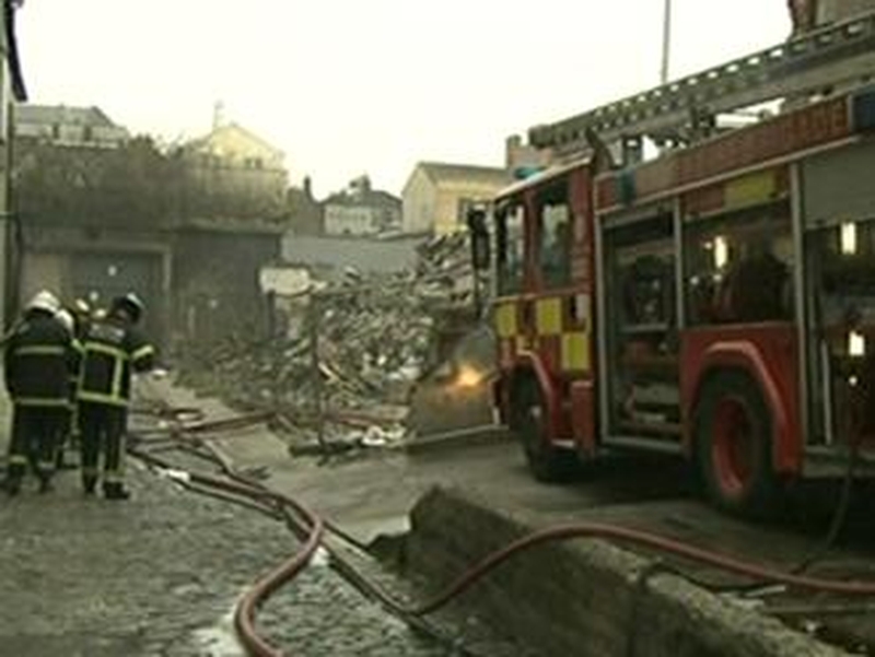 Jervis Street - Three units attended the fire