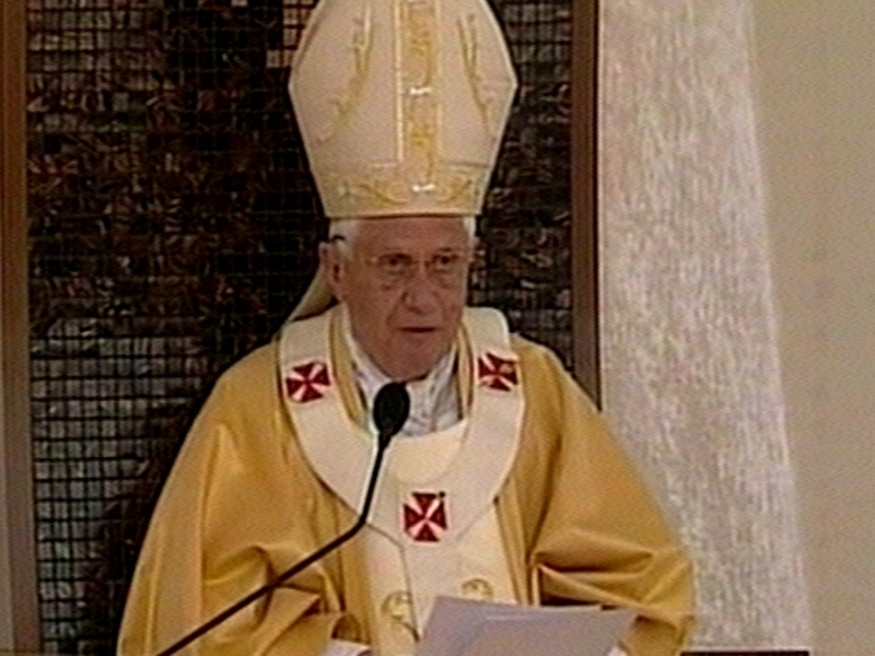 Pope Benedict - Urged Christians and Muslims to put differences aside