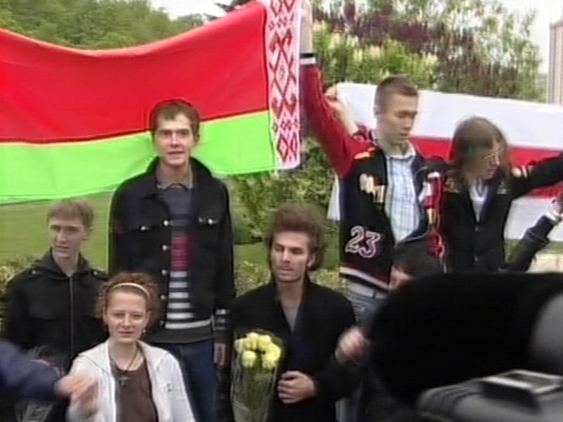 Moscow - Small protest by activists