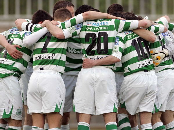 Shamrock Rovers are now top of the Premier Division after tonight's win