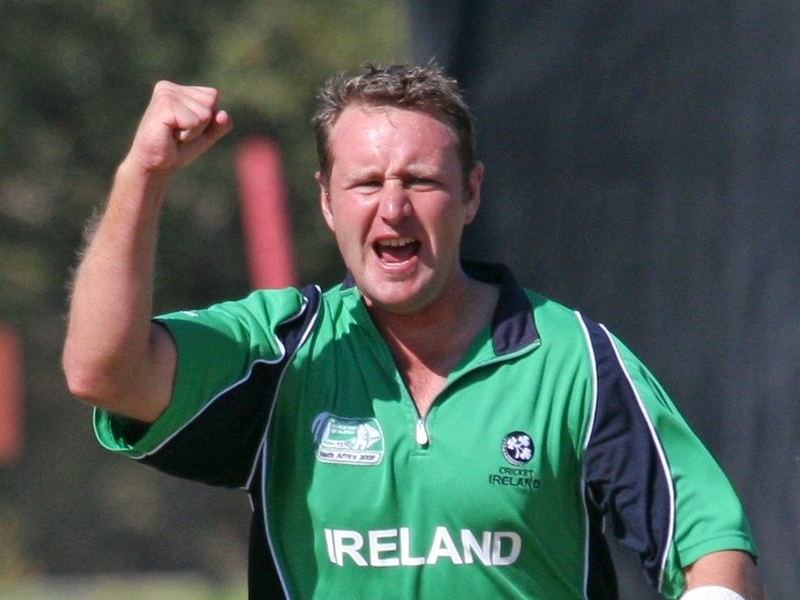 Peter Connell enjoyed figures of 4 for 77 against the West Indies