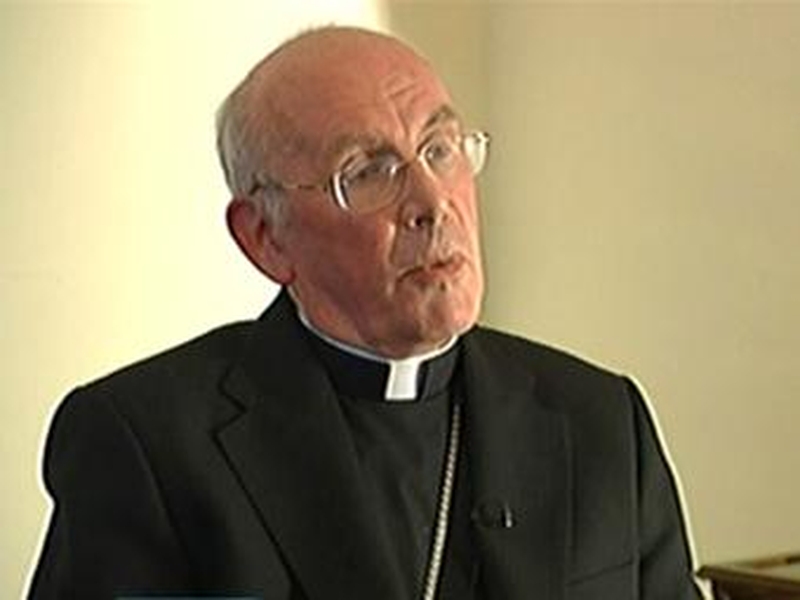 Seán Brady - Met Pope with Diarmuid Martin