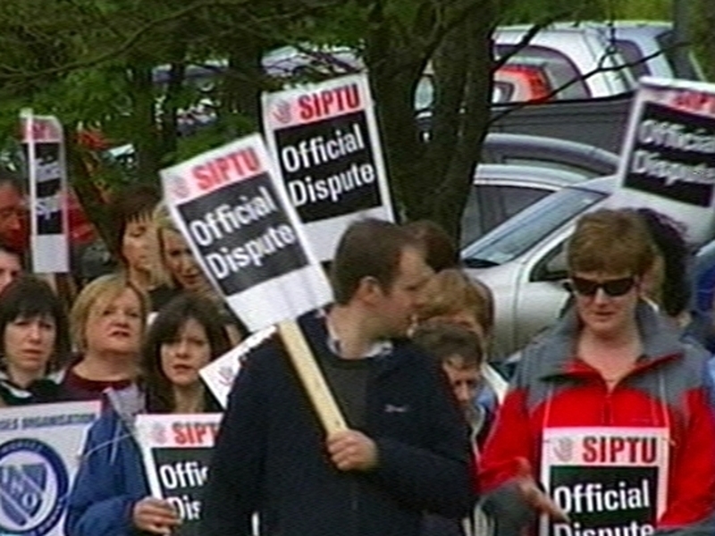 Sligo General Hospital - Dispute over staffing levels