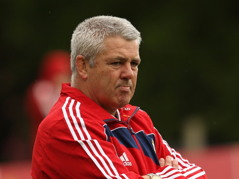 Lions assistant coach Warren Gatland