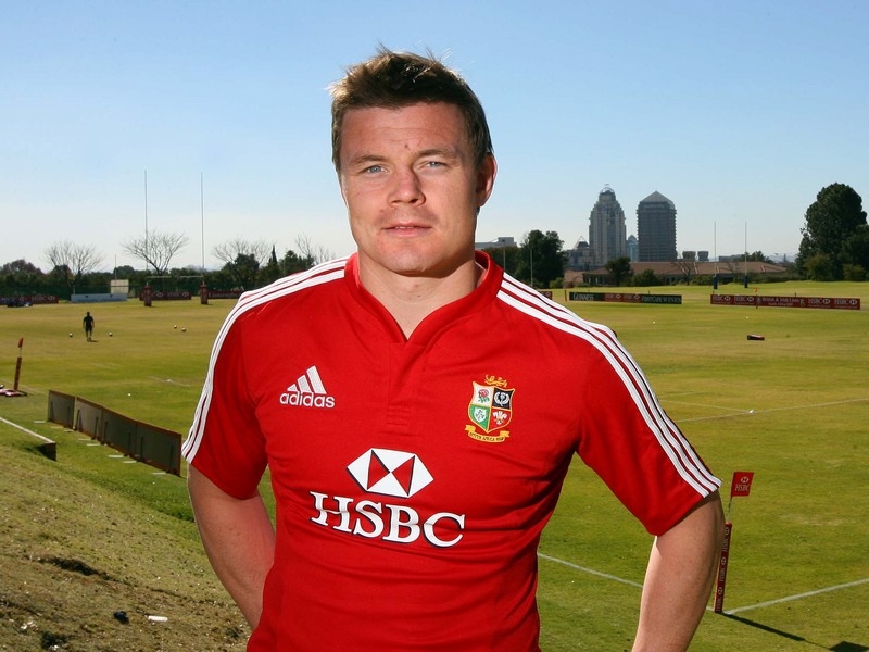 Brian O'Driscoll will lead the Lions out at Coca Cola Park in Johannesburg on Wednesday night