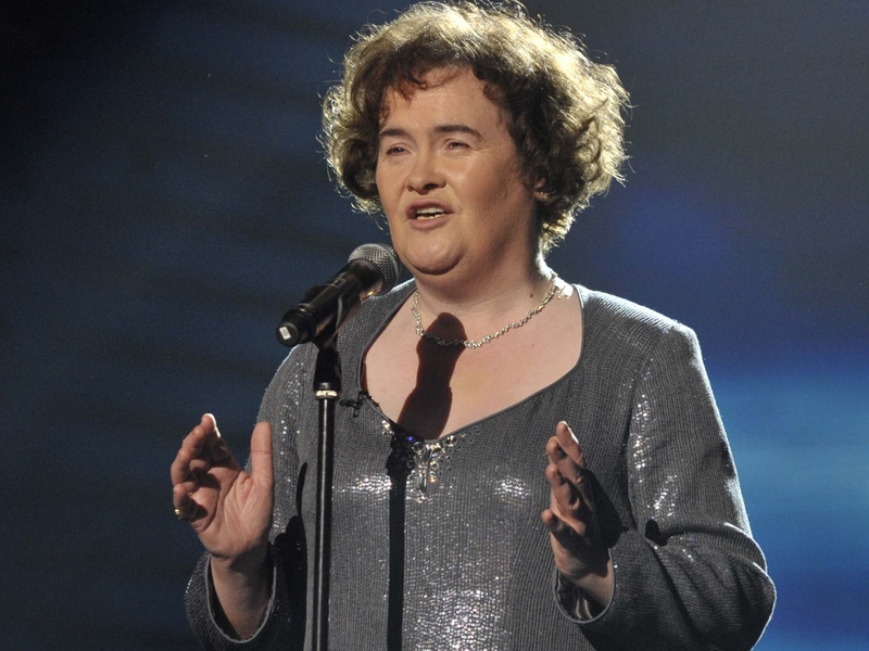 Susan Boyle - resting at the Priory Clinic