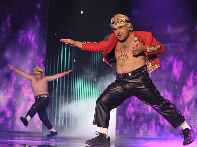 ,Stavros Flatley finished fourth on the talent show.
