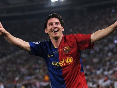 Lionel Messi - poll winner with 473 votes