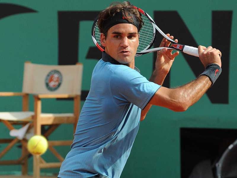 Roger Federer is up against Rafael Nadal or Novak Djokovic in the final