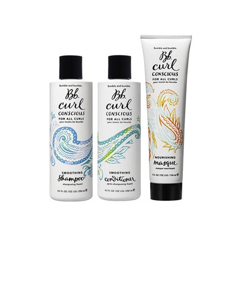 Bumble and Bumble Curl Conscious shampoo, conditioner and masque