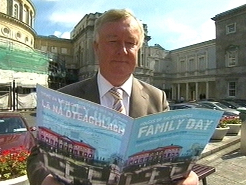 John O'Donoghue - High level of interest in Family Day
