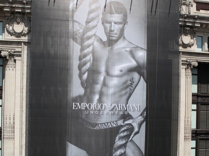 Beckham - In new underwear poster