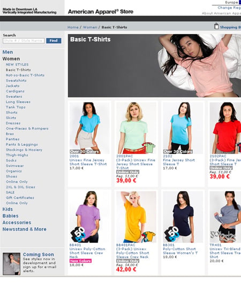 AmericanApparel.net