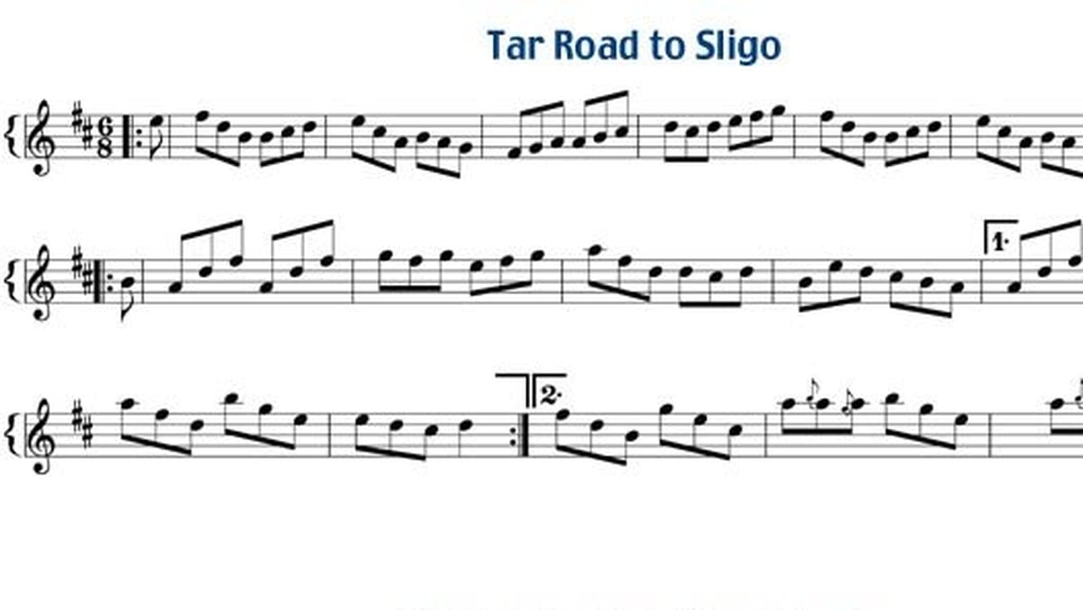 The Tar Road to Sligo
