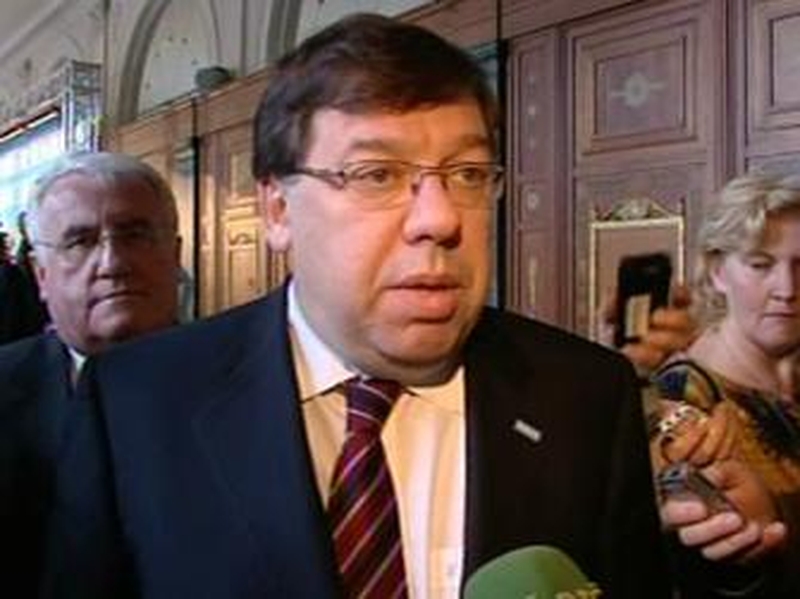 Brian Cowen - Defended record as Minister for Finance