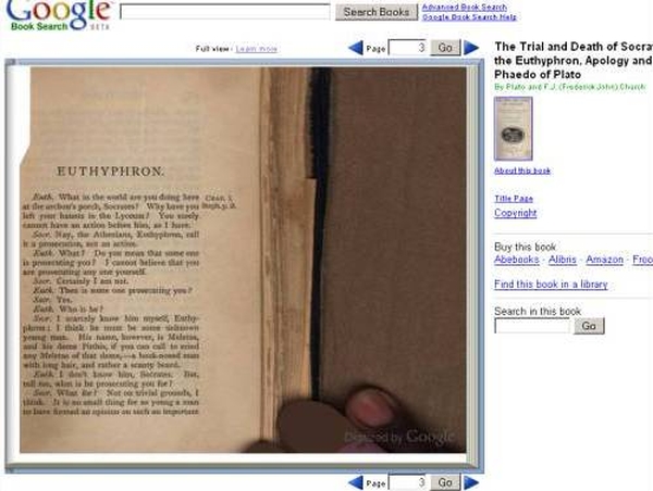 Google Books - Wants to sell books online