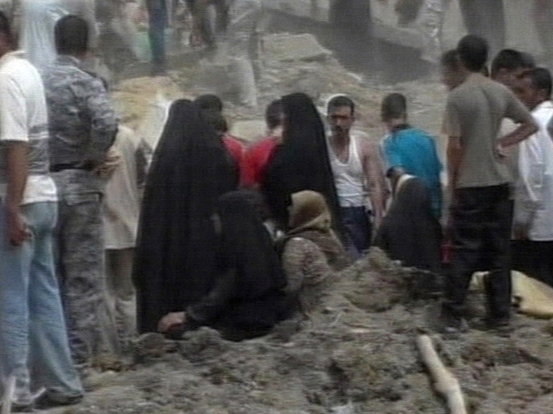 Kirkuk - Victims leaving a mosque
