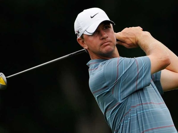 Lucas Glover is in charge at the halfway point of the Grand Slam of golf