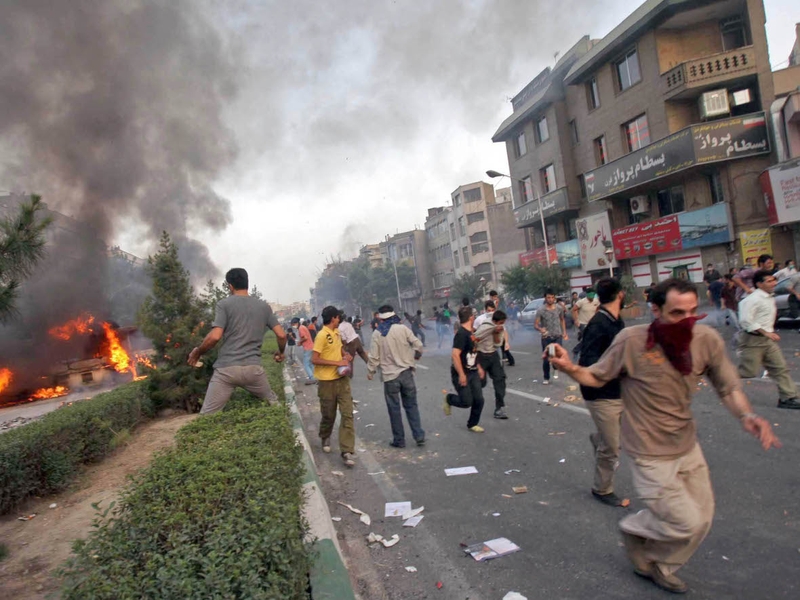 Iran - Election result sparked violent protests