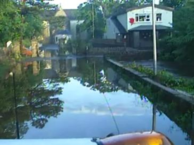 Donegal - Two landslides after flash floods
