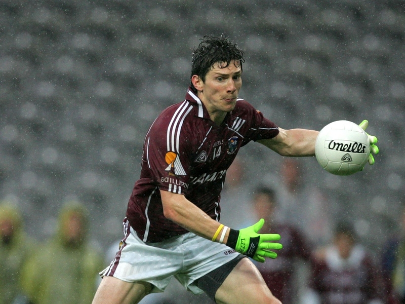 2001 Footballer of the Year Declan Meehan is named in the Galway half-back line