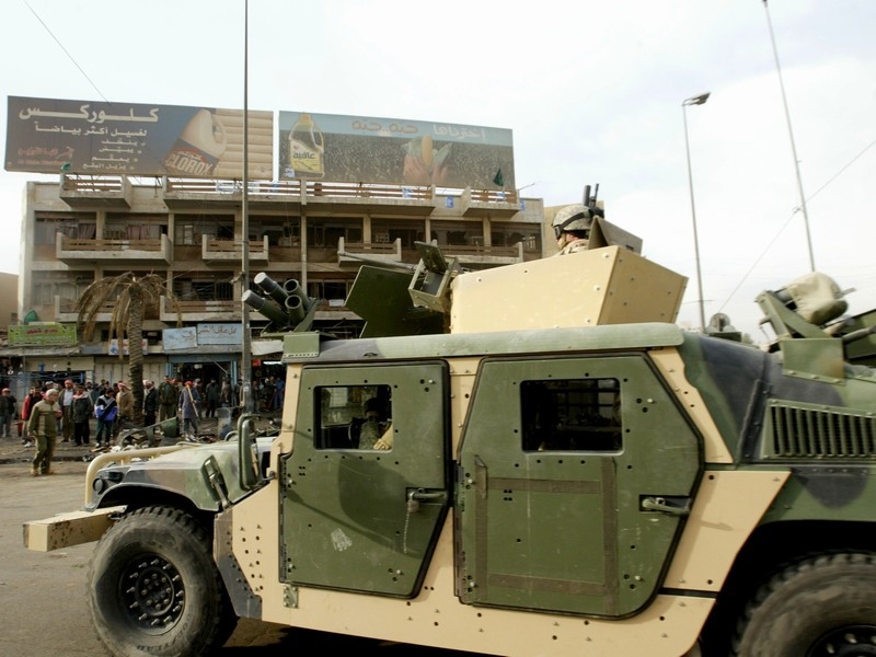 Iraq - US troops pulling out of towns and cities