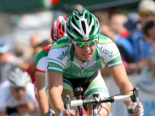 Nicolas Roche lies in 45th position overall
