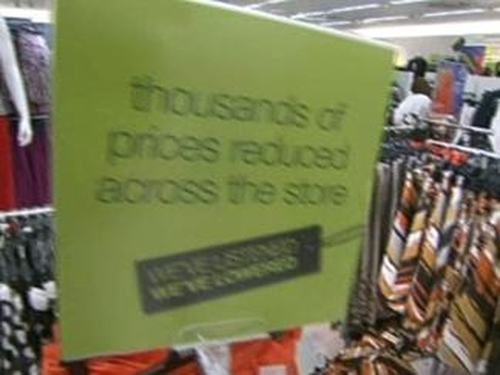 Retail sales - Figures indicate sharp fall in prices