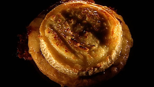 Goat's Cheese Tart with Red Onion Confit