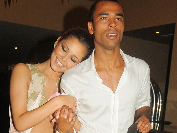 Cheryl and Ashley in happier times