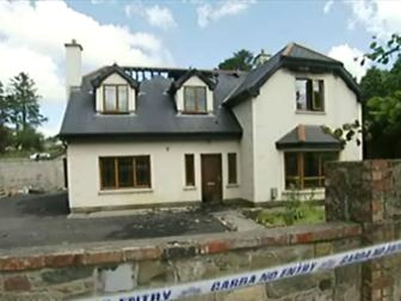 Ballina - House gutted by fire