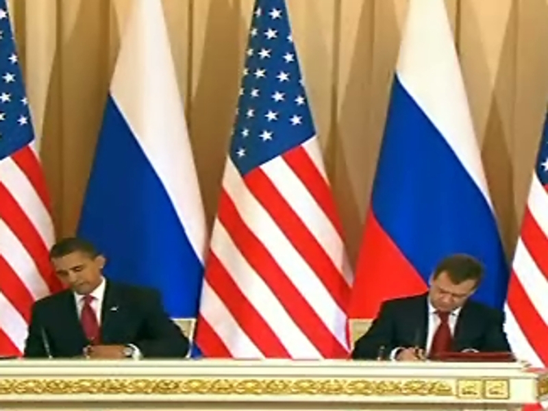 Obama &amp; Medvedev - Agreements signed in Moscow