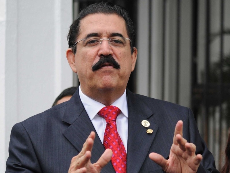 Manuel Zelaya - Pressure on coup leaders