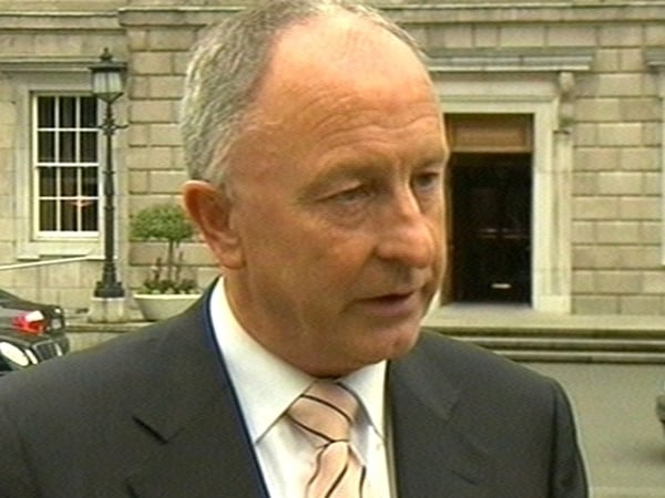 Dermot Ahern - Waiting on report from State Commission