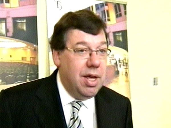 Brian Cowen - Meeting at Govt Buildings
