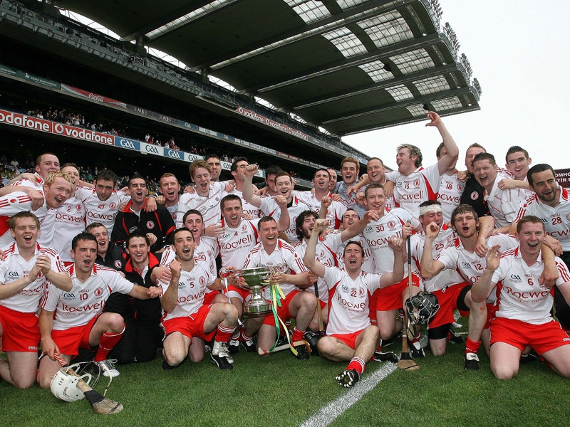 The Tyrone hurlers are the first to win the Lory Meagher Cup