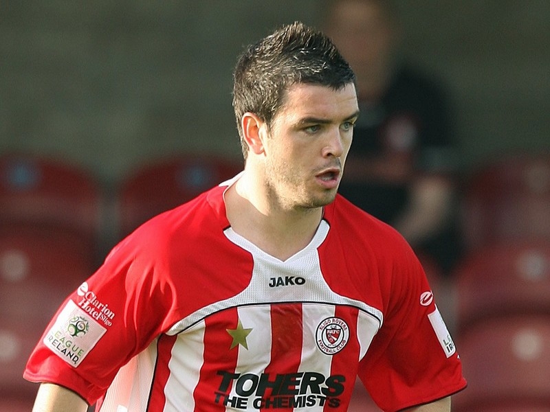 Owen Morrison scored Sligo Rovers' second goal at United Park